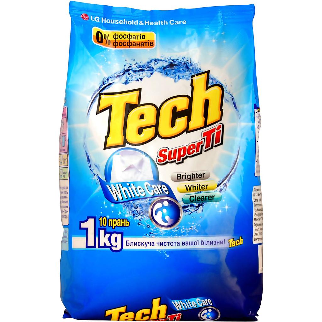 Стиральный порошок LG Tech Super Ti White Care 1 кг.