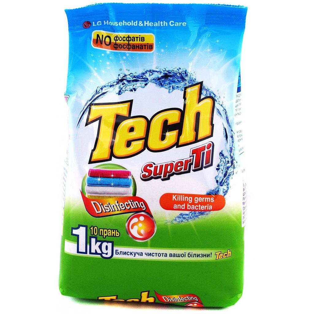 Стиральный порошок LG Tech Super Ti Disinfection 1 кг.