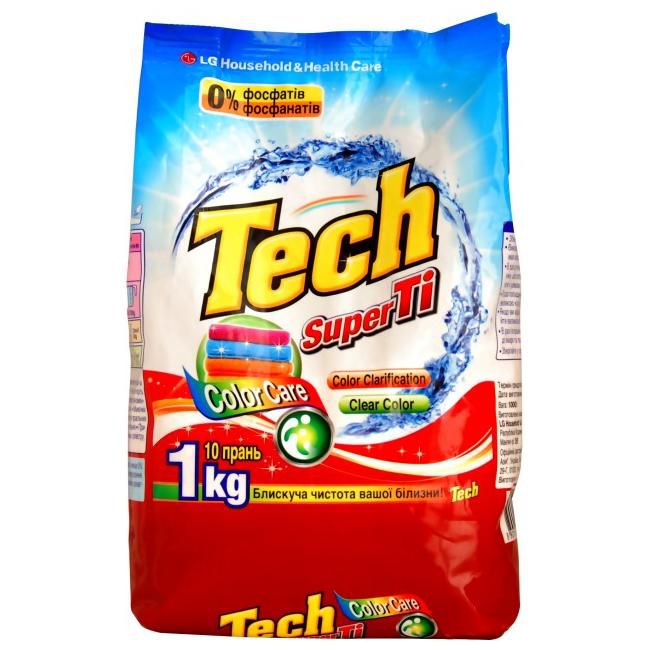 Стиральный порошок LG Tech Super Ti Color Care 1 кг.