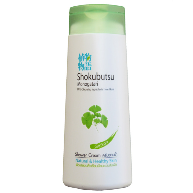 Крем-гель для душа Lion Shokubutsu Ginkgo (Экстракт Ginkgo), 200 мл