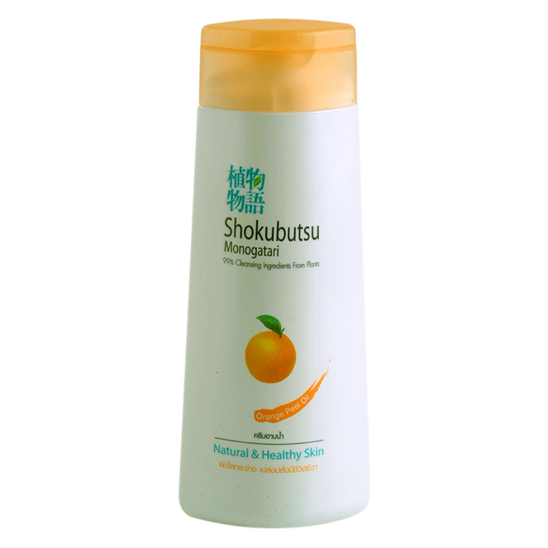 Крем-гель для душа Lion Shokubutsu Orange Peel Oil (Апельсин) 200 мл.