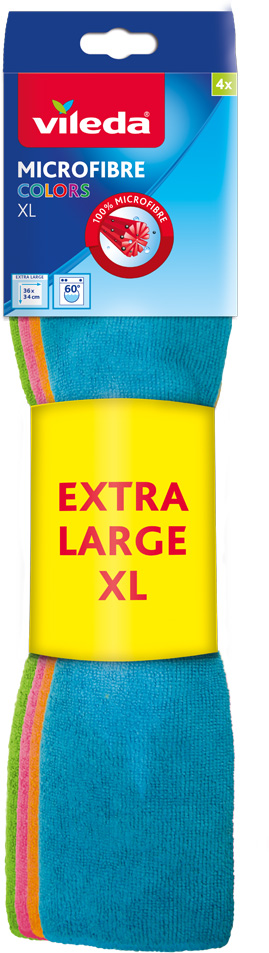 Салфетка Vileda Style Cloth микрофибра 4 шт/16