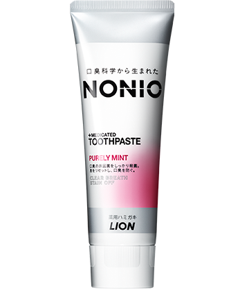 Профилактическая зубная паста LION Nonio (аромат фруктов и мяты) 130 гр.