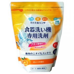 Порошок для посудомоечных машин NIHON Automatic Dish Washer detergent с ароматом апельсина 600 гр.