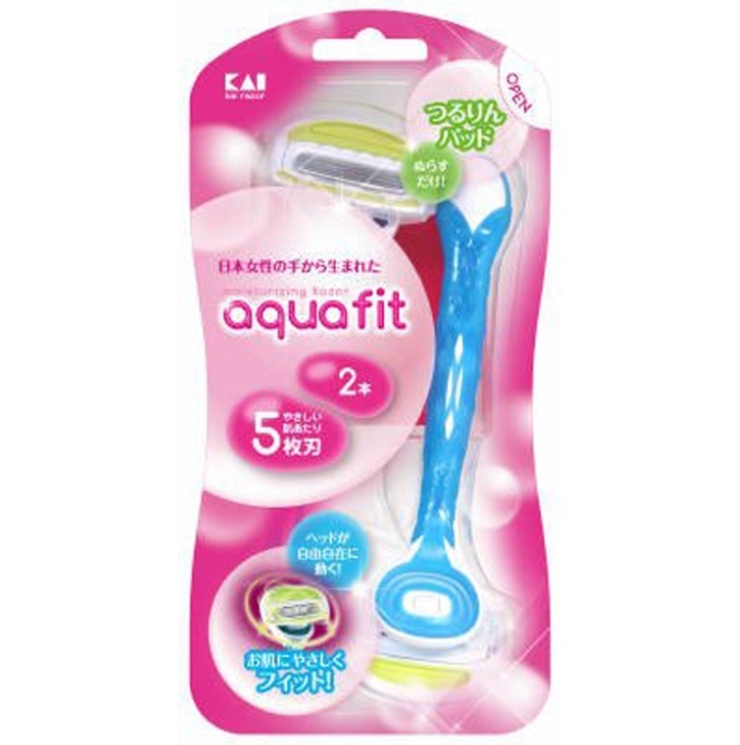 Одноразовый женский бритвенный станок KAI с плавающей головкой и пятью лезвиями, 3 шт