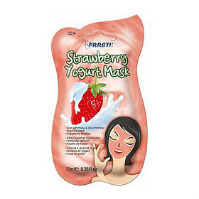 Йогуртовая маска ADWIN Prreti с экстрактом клубники 10 мл.
