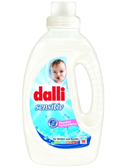 Гель для деликатной стирки Dalli Sensitiv 1,35 л. , 18 стирок