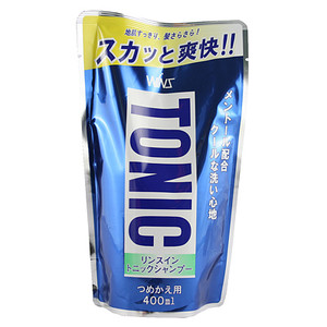 Охлаждающий шампунь NIHON 2 в 1 с кондиционером-тоником Wins rinse in tonic shampoо 400 мл.