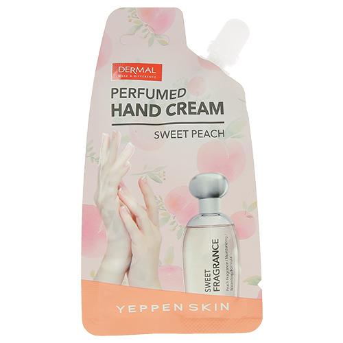 Парфюмированный увлажняющий крем для рук YEPPEN SKIN с экстрактом персика и гиалуроновой кислотой (аромат сладкого персика) 25 гр.