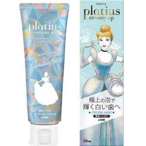 Зубная паста LION Platius creamy up для восстановления белизны зубной эмали (лимон), 90 гр