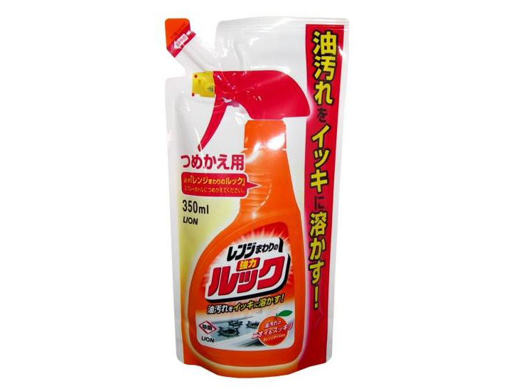 Чистящее средство LION  для кухни  (кухонных плит, духовых шкафов, столешниц, раковин, аромат апельсина) МУ 350 мл.