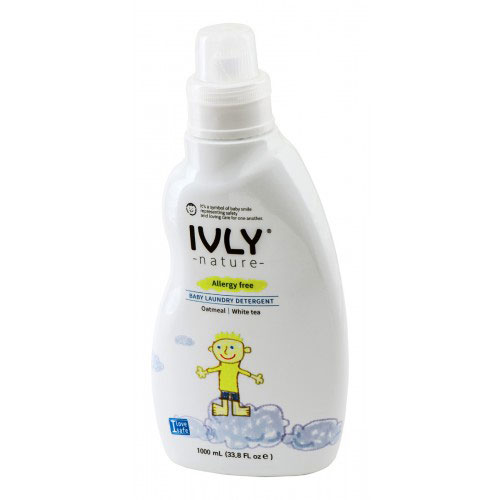 Гипоалергенный гель для стирки детского белья IVLY Белый чай+ овсянка, 1 л