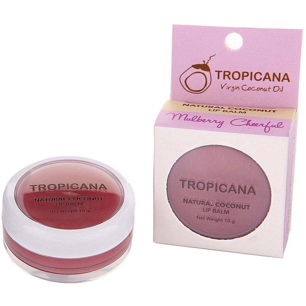 Бальзам для губ Tropicana Весёлая шелковица, 10 г