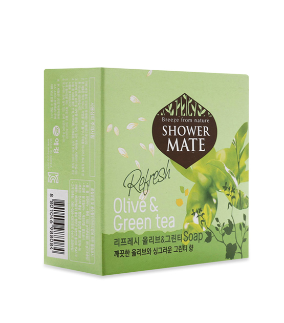 Мыло косметическое KERASYS Шауэр Мэйт Оливковое, 100 гр.