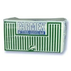 Пеленки FARMEX 40 x 60 см., 15 шт., впитывают 600 мл.
