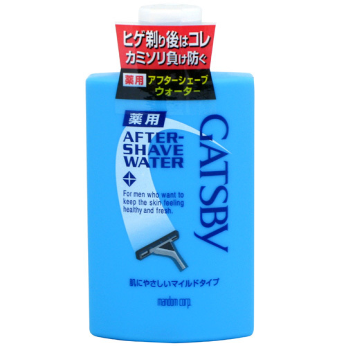 Лосьон после бритья Gatsby MANDOM снимающий раздражение и смягчающий с экстрактом солодки, 140 мл.