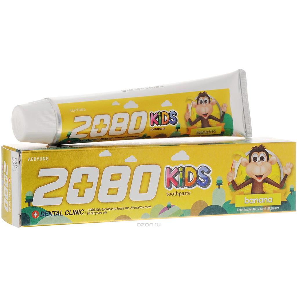 Зубная паста детская Dental Clinic (Банан), 80 гр.