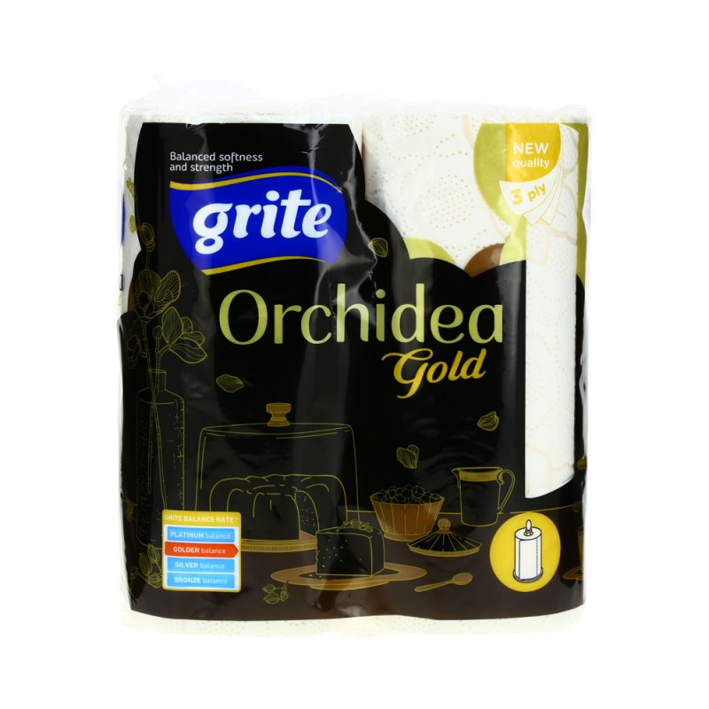 Полотенца GRITE Orchidea Gold 2 рул.