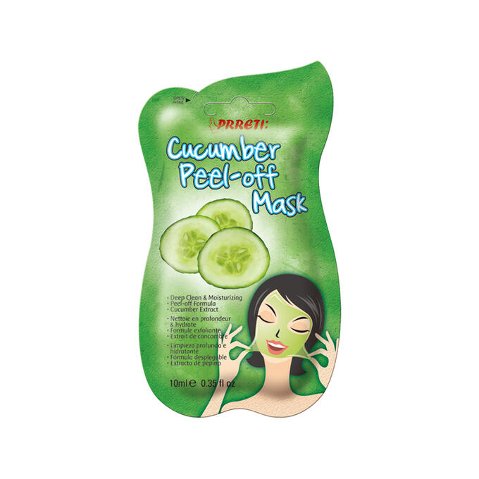 Очищающая маска-пленка Prreti для лица ADWIN с экстрактом огурца 10 мл.