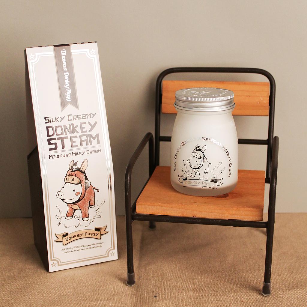 Крем для лица Elizavecca паровой из ослиного молока, 100 мл.