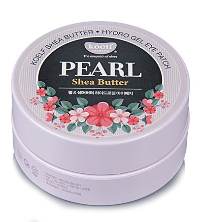 Набор патчей для век  гидрогелевые жемчуг/масло ши, 60 шт.