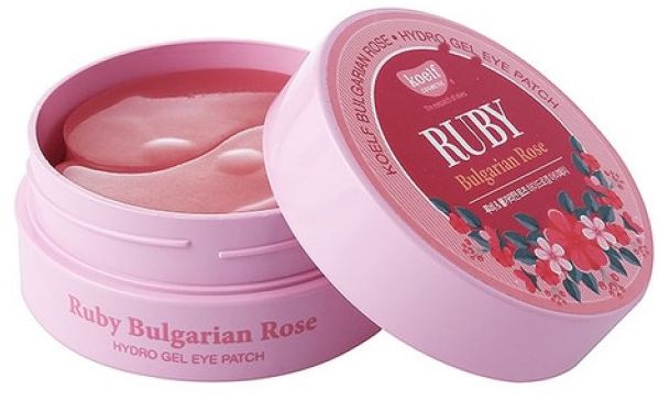 Набор патчей для век KOELF гидрогелевые рубин/ болгарская роза, 60 шт.