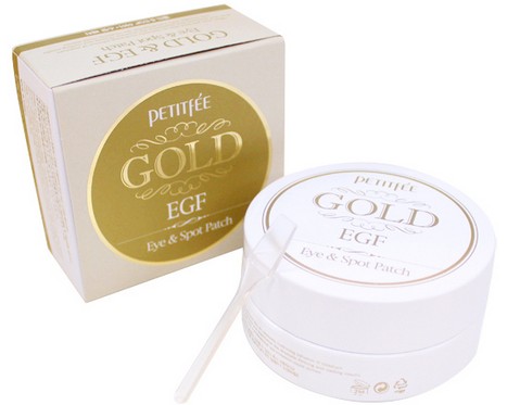 Набор патчей для век PETITFEE ЗОЛОТО/EGF Gold &amp; EGF Eye&amp;Spot Patch, 90 шт