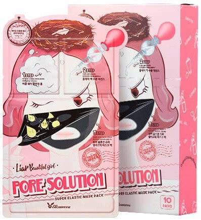 Маска трехэтапная Elizavecca для проблемной кожи, 1 шт.