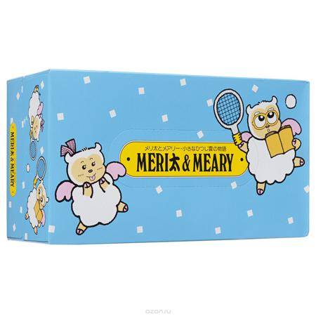 Салфетки NISSHINBO meri&amp;meary 2-х слойные 150 шт. х 3/уп, 20 х 21