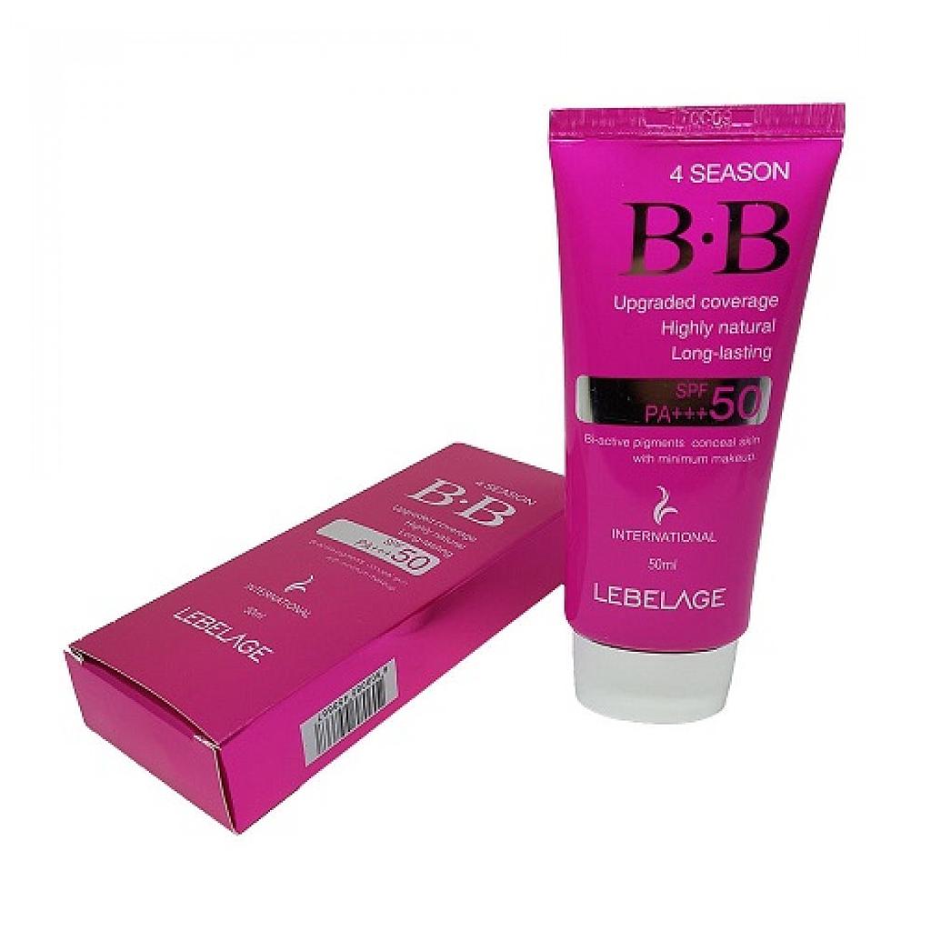 BB Крем для лица LEBELAGE 4 сезона с УФ защитой SPF50  PA 50 мл.