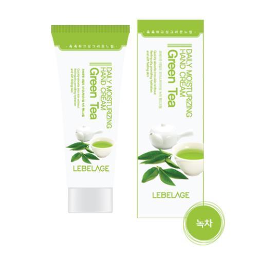 Крем для рук LEBELAGE с экстрактом зеленого чая, 100 мл