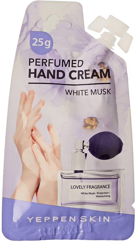 Парфюмированный увлажняющий крем для рук YEPPEN SKIN с ароматом белого мускуса для всех типов кожи 20 гр.