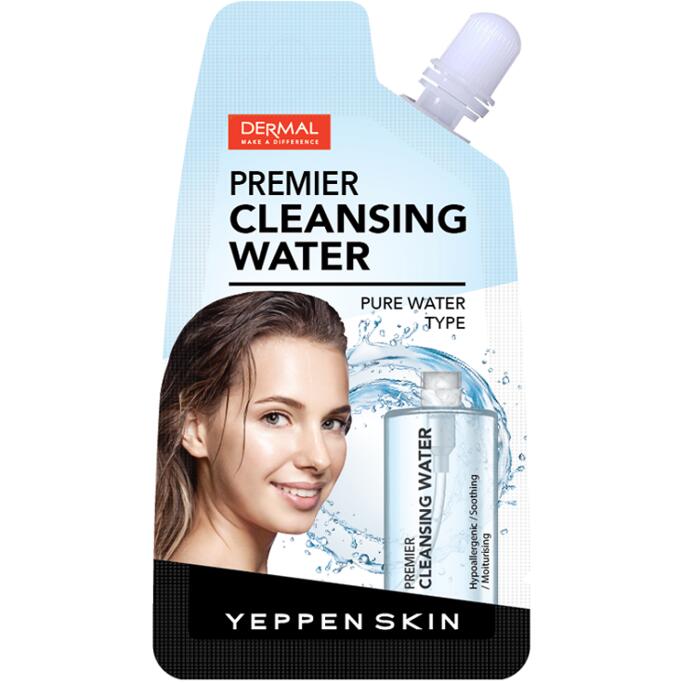Премиальная гипоаллергенная мицелярная вода для снятия макияжа и очищения лица YEPPEN SKIN для всех типов кожи 20 гр.