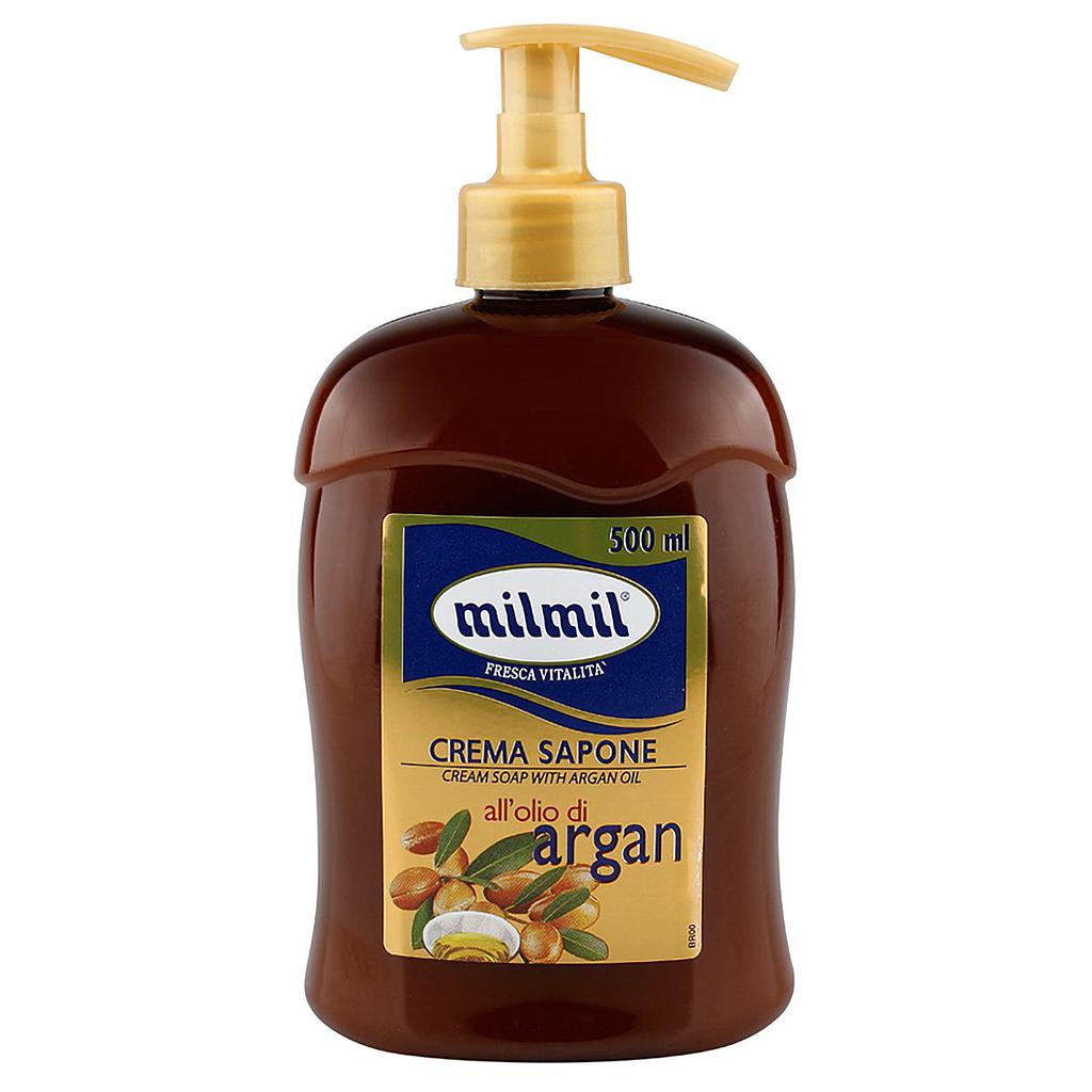 Крем-мыло MIL MIL с аргановым маслом 500 мл