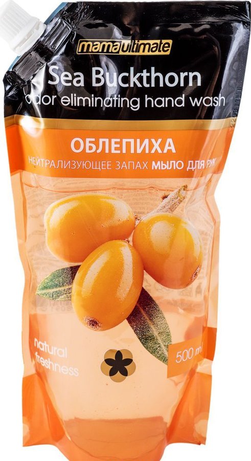 Мыло жидкое reffil Mama Utimate облепиха, 500 мл.