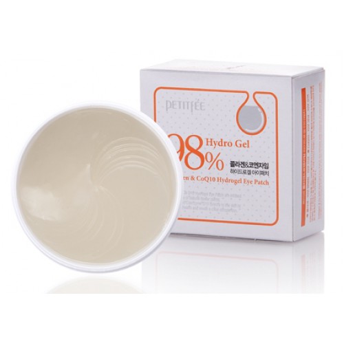 Набор патчей для век гидрогелевых PETITFEE коллаген/Q10, 60 шт.
