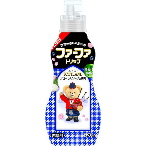 Кондиционер для белья NISSAN FAFA антибактериальный с прохладным ароматом мыла, детский 720 мл