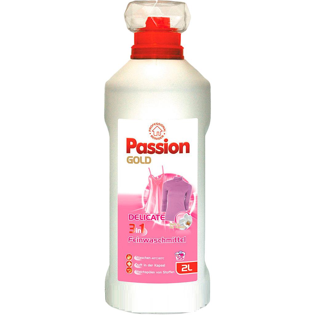 Гель для стирки Passion Gold 3in1 для деликатных тканей 2 л