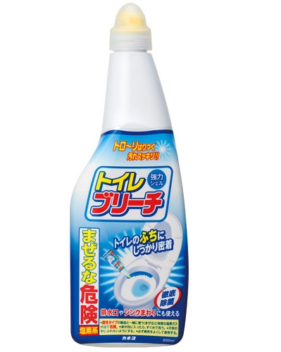 Гель для туалета с отбеливающим эффектом KANEYO, бутылка 500 мл