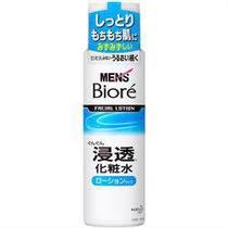 Мужской интенсивно увлажняющий лосьон после бритья KAO Men's Biore, бутылка 180 мл