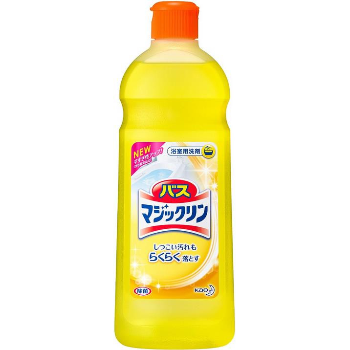Моющее средство для ванной комнаты КAO Magiclean с ароматом лимона, бутылка 485 мл