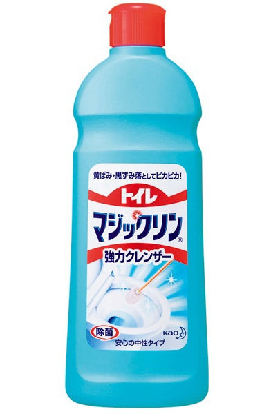 Моющее средство для пола и унитаза KAO Magiclean Toilet Deodorant Strong с ароматом эвкалипта, бутылка 500 мл