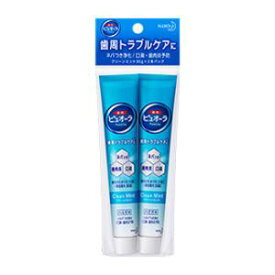 Антибактериальная зубная паста KAO Pure Oral Pure Oral для профилактики кариеса и гингивита , Кристальная мята, туба 2 х 30 г