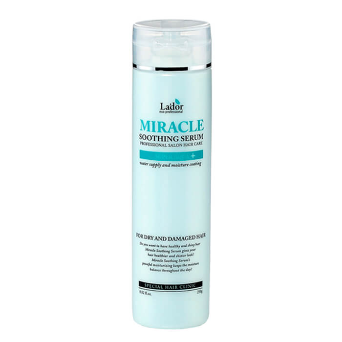 Увлажняющая сыворотка для волос LADOR miracle soothing serum с термозащитой 250 мл