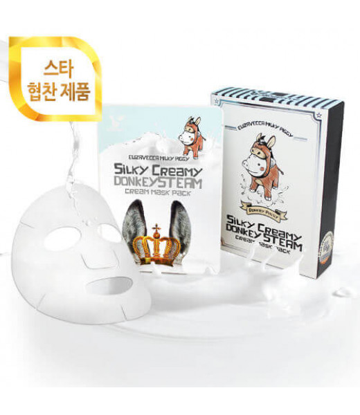 Маска тканевая Еlizavecca с паровым кремом 25 мл