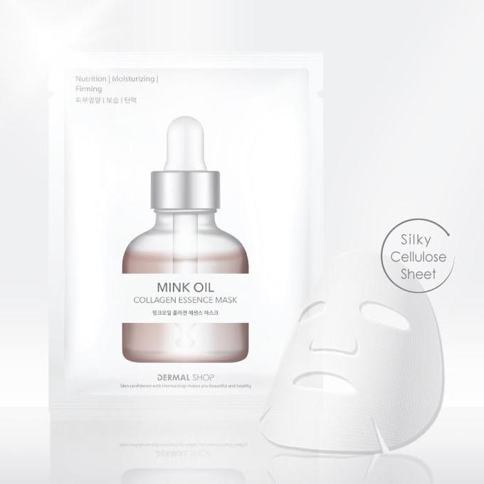 Инновационная коллагеновая маска для лица DERMO SHOP с норковым маслом, 25 гр.