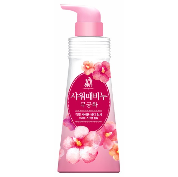 Жидкое мыло для тела Mukunghwa («Ароматерапия - Цветы»), 500 мл.