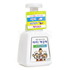 Кухонное мыло-пенка для рук LION Ai - Kekute с антибактериальным эффектом, аромат мяты, флакон, 250 мл