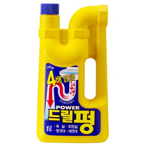 Мощное средство PIGEON Power Drill Pung для чистки труб 1 л.