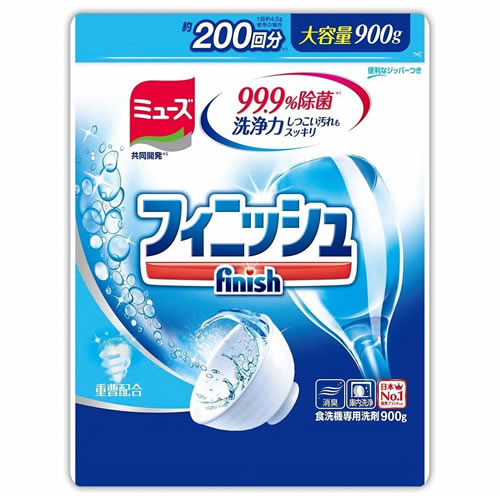 Порошок для посудомоечных машин Earth Chemical Finish Power&amp;Pure 900 гр.